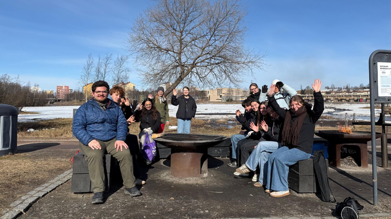 Lyonin yliopiston opiskelijoita